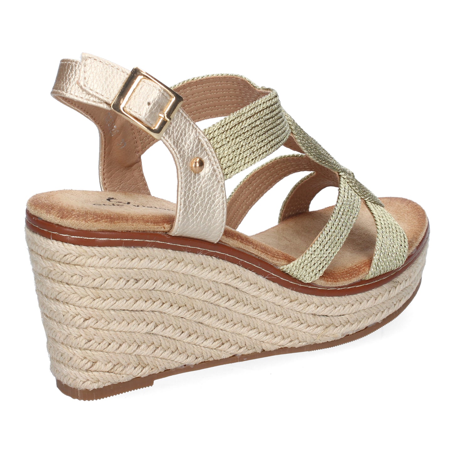 Sandalia de cuña de Yute para Mujer Comodas y Ele