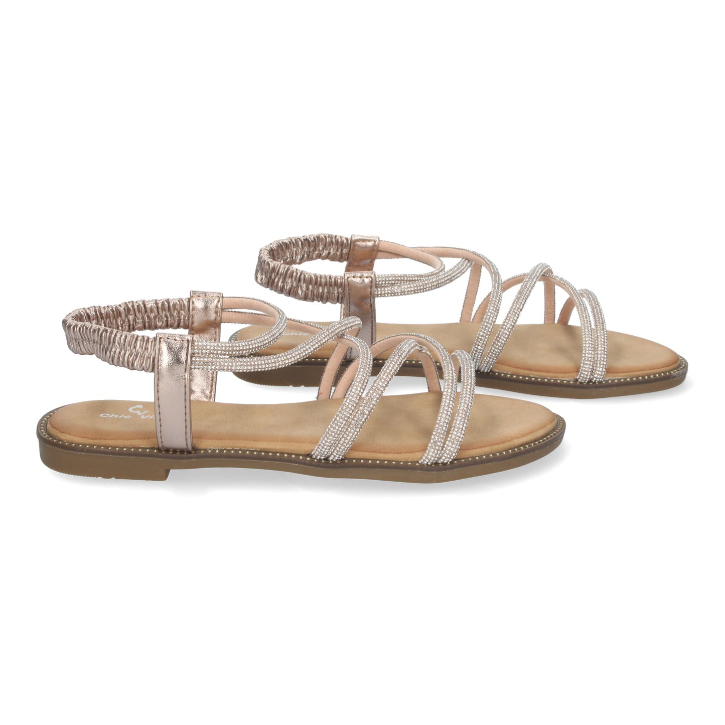 Sandalias Planas de Verano para Mujer E