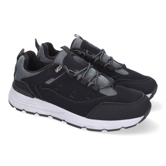 Zapatillas Planas Deportivas de Hombre Casual  Puntera Redonda y Cierre de Cordo