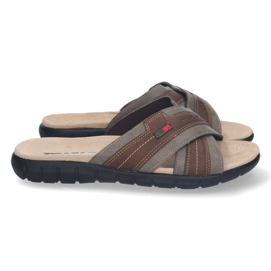 Sandalia Plana de Hombre  Comoda  talĂłn