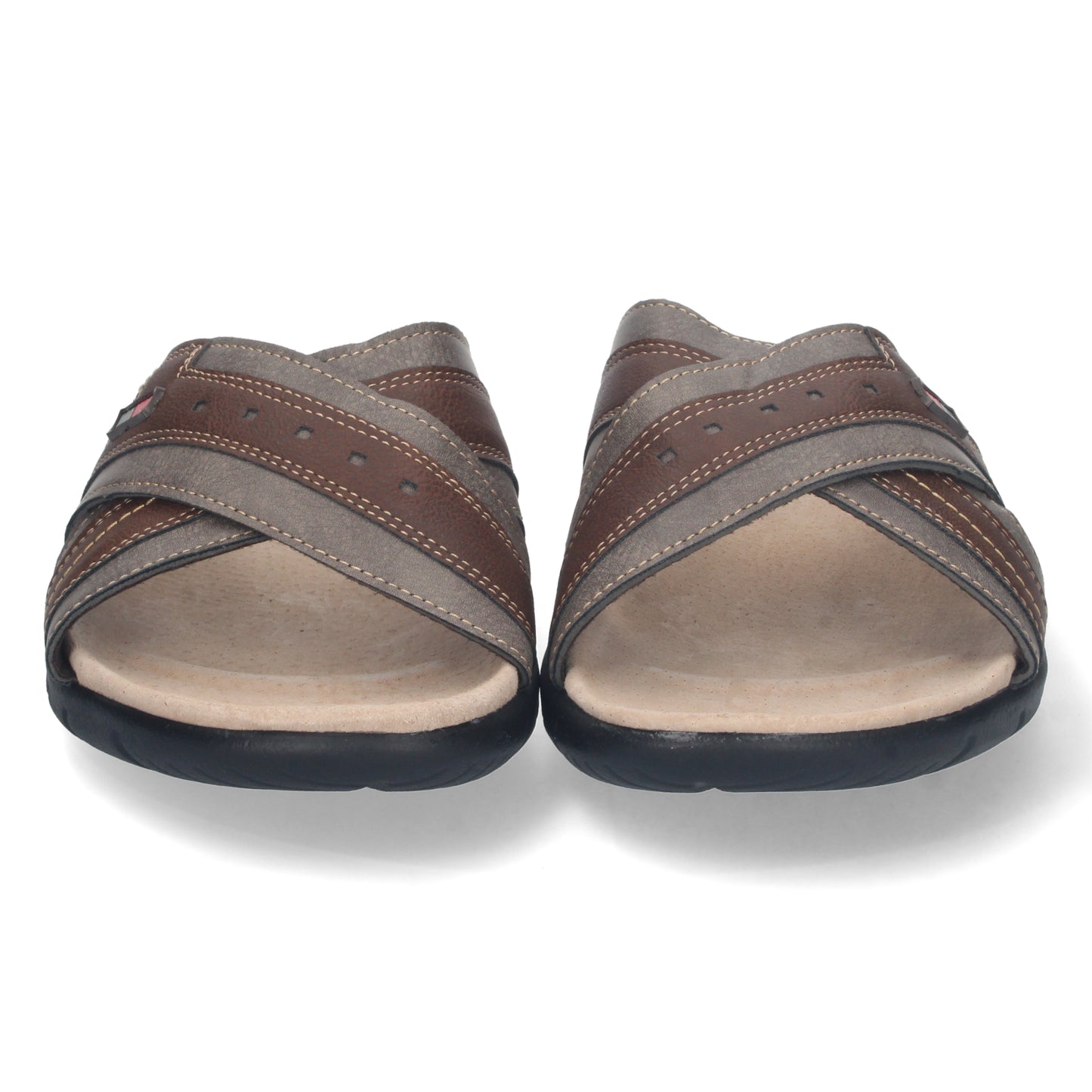 Sandalia Plana de Hombre  Comoda  talón