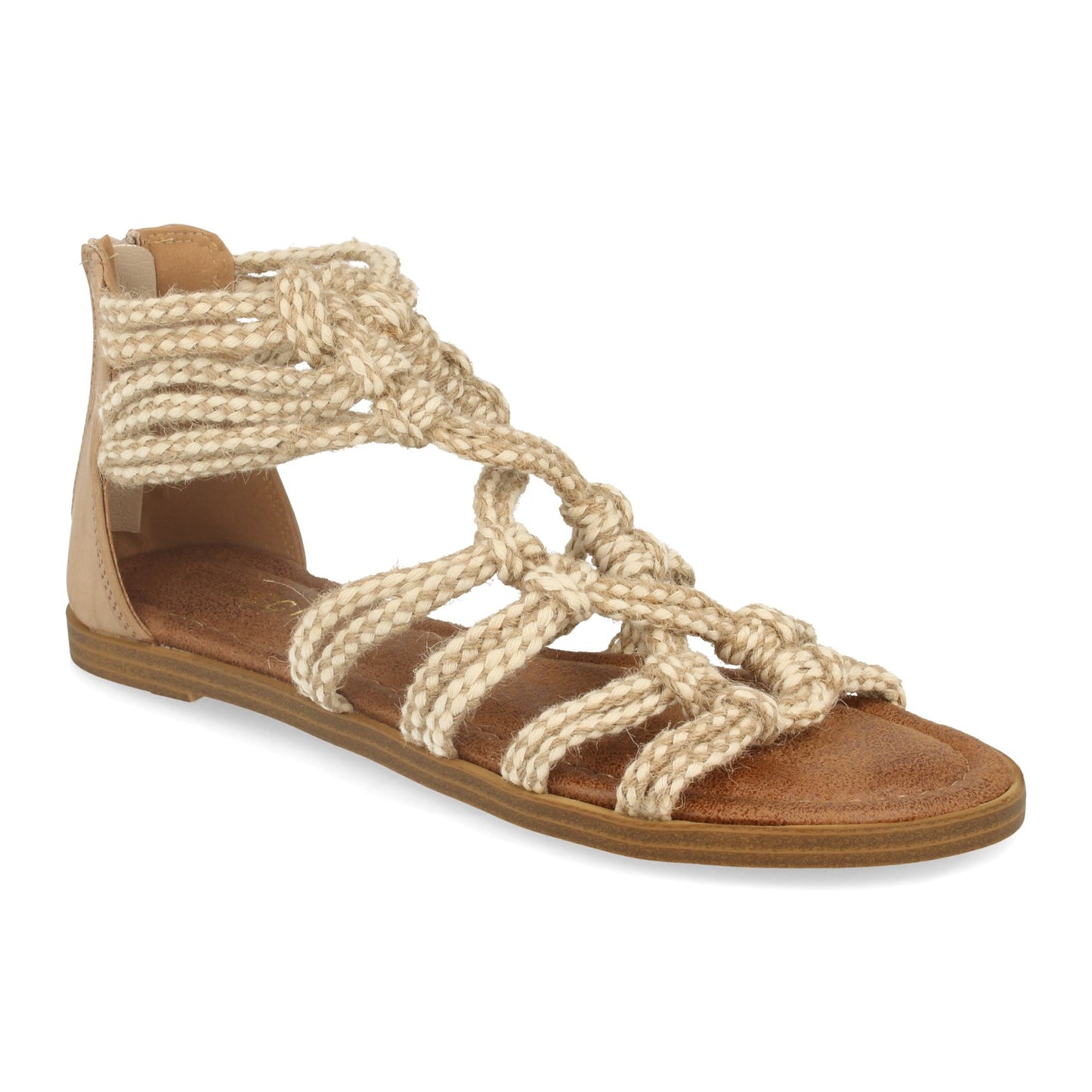 Sandalia de Cuerda Plana para Mujer Es