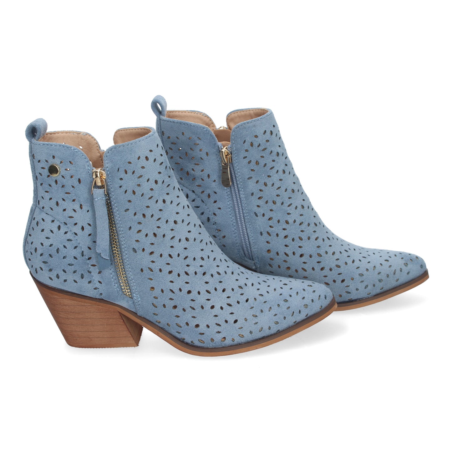 Botines de Tacón Campero para Mujer Prim