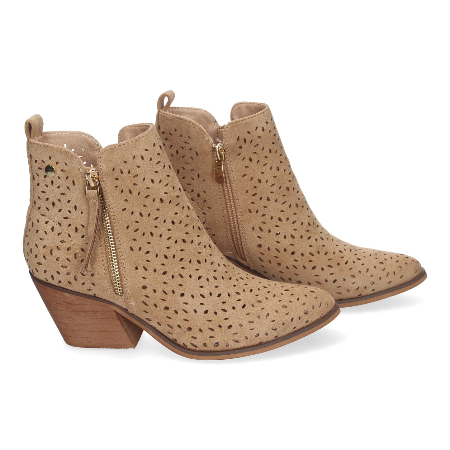 Botines de Tacón Campero para Mujer Prim