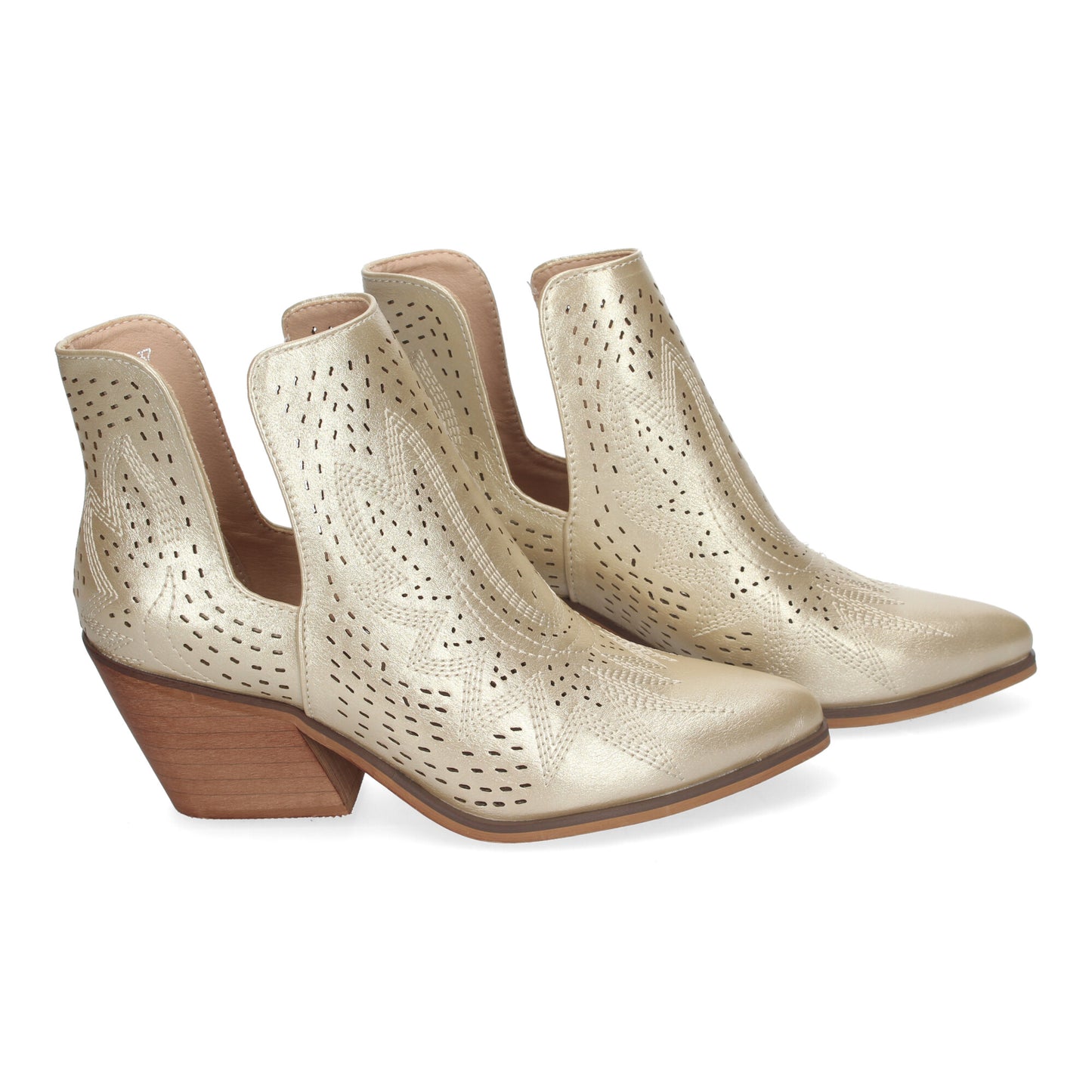 Botines de Tacón Campero para Mujer Prim