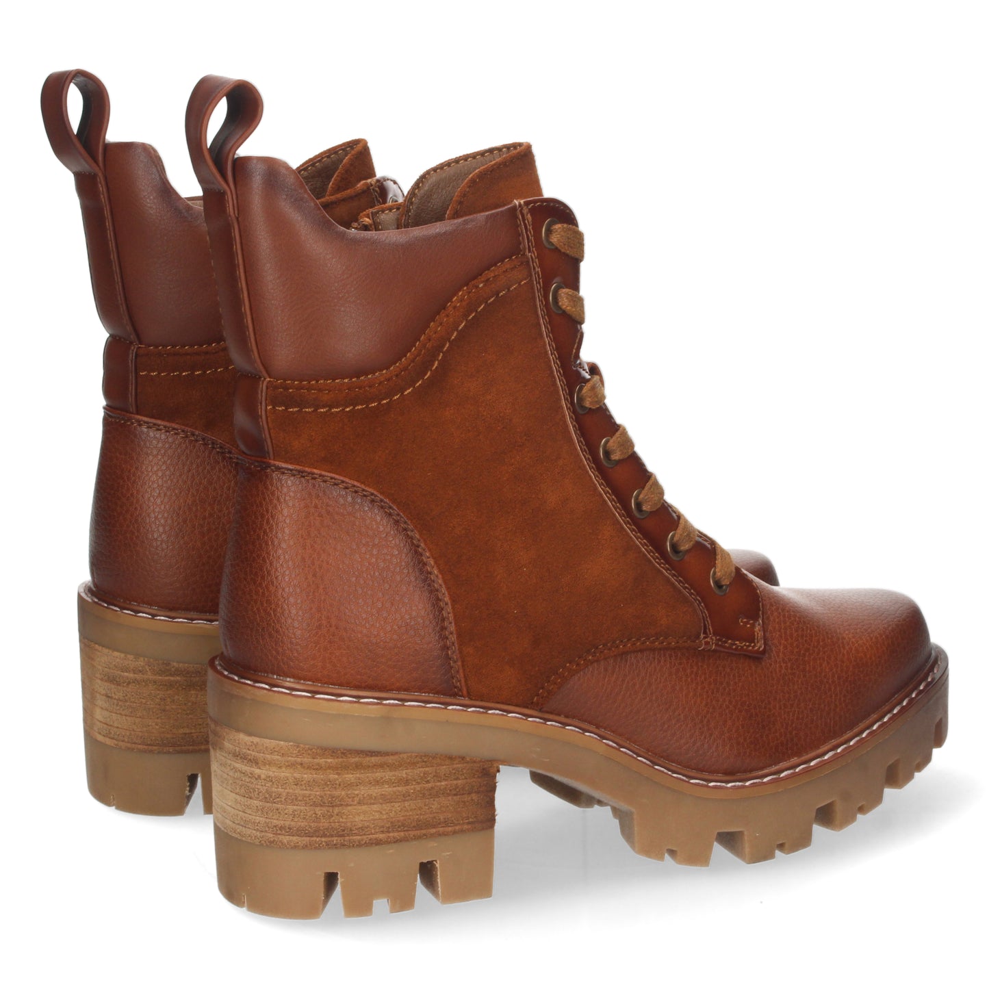 Botínde Tacón para Mujer Suela Dentada