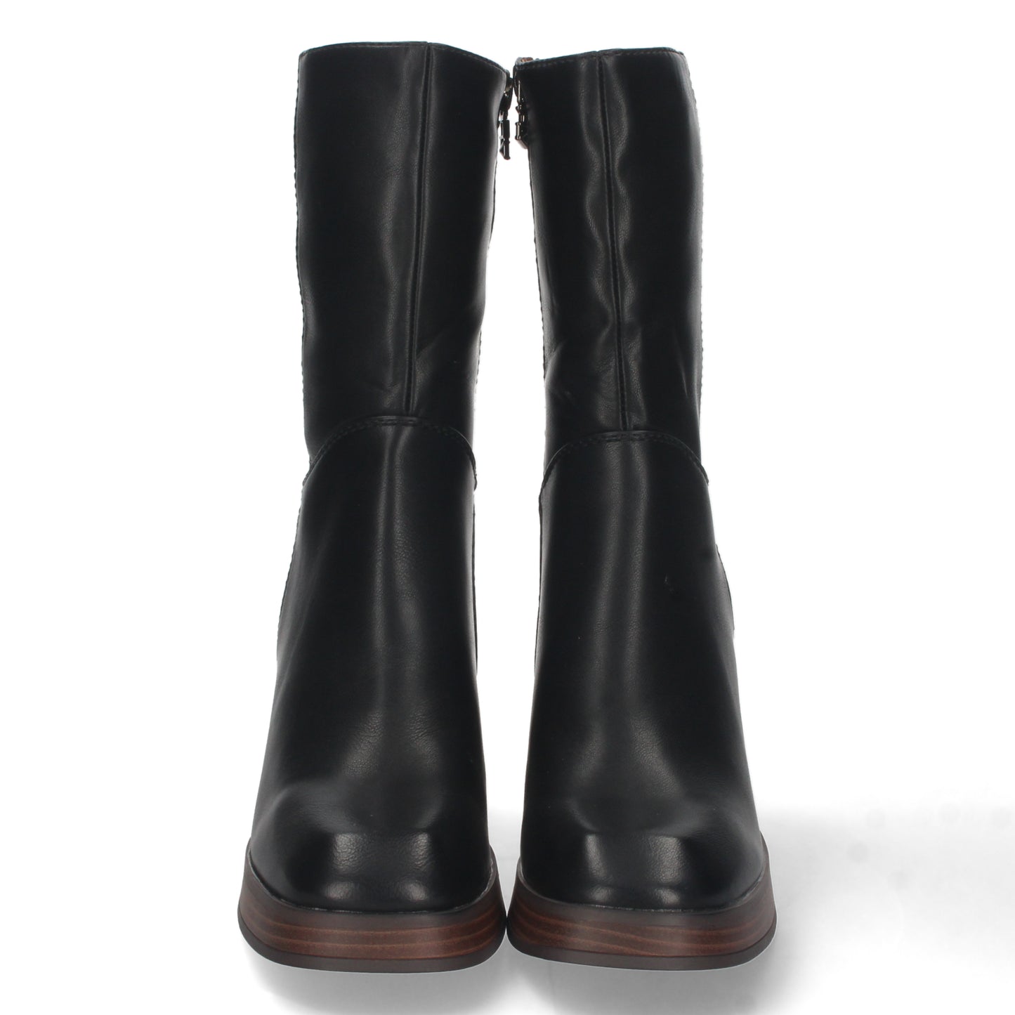 Botin de Tacon Ancho para Mujer con Est