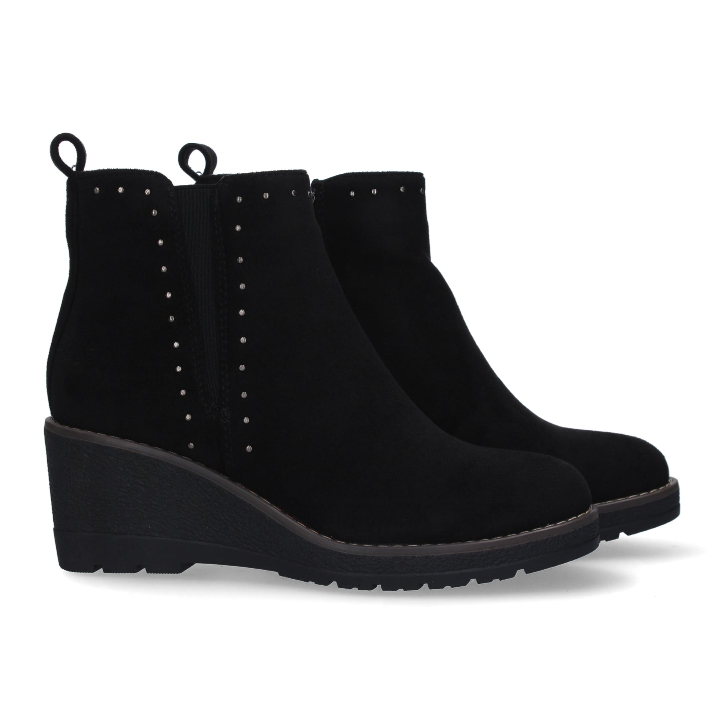 Botínpara mujer con  adorno con tachuel