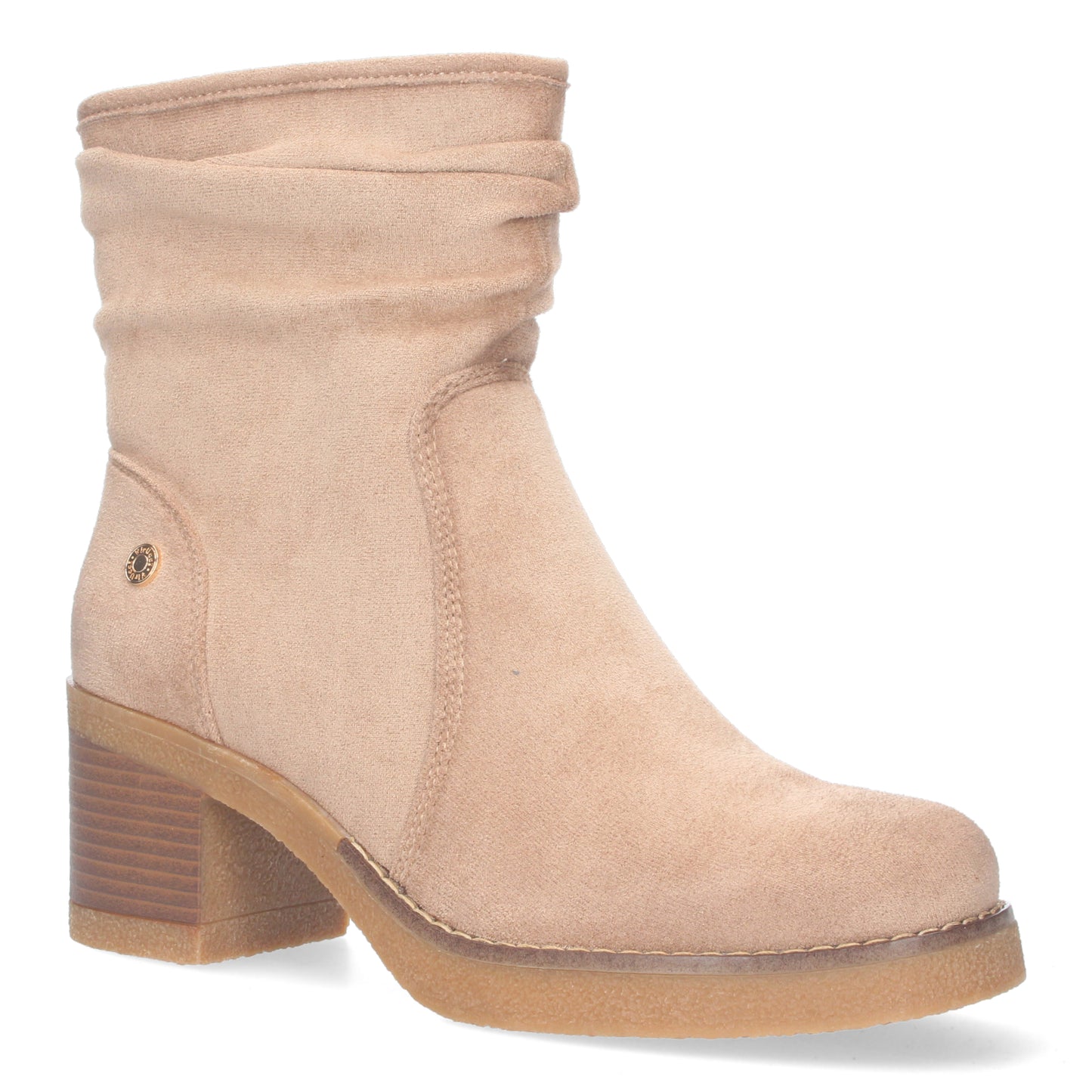 Botin como para mujer  cañaarrugada y d