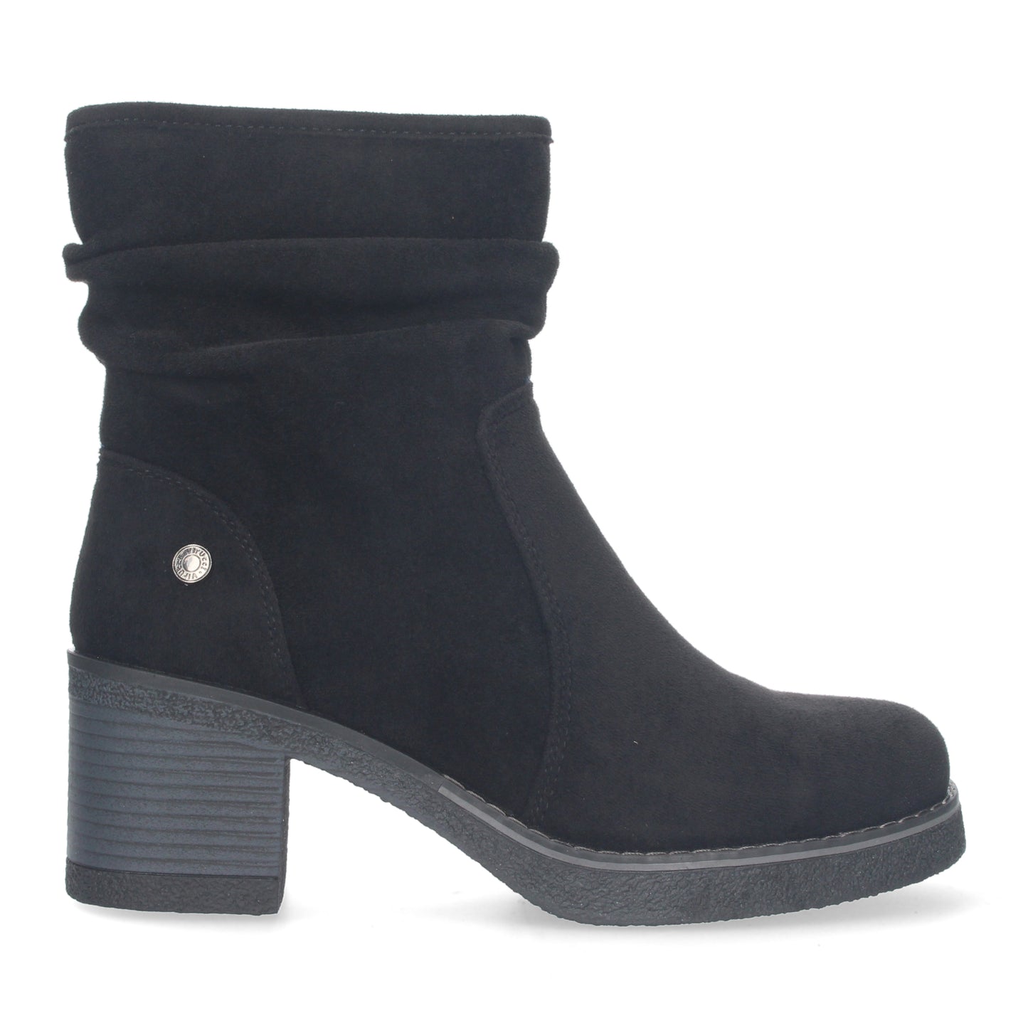 Botin como para mujer  caña arrugada y d