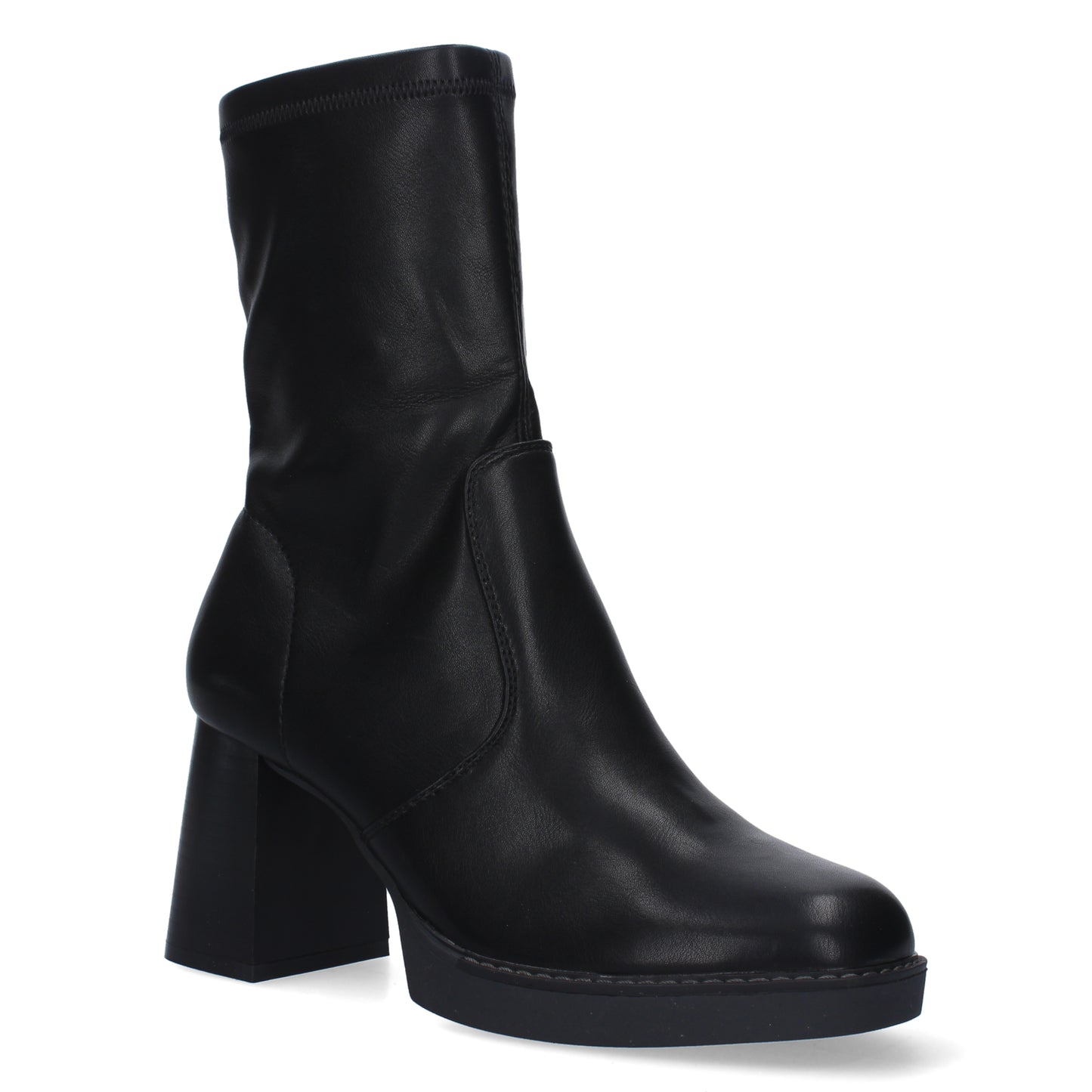 Botin de Tacon Ancho para Mujer punta r