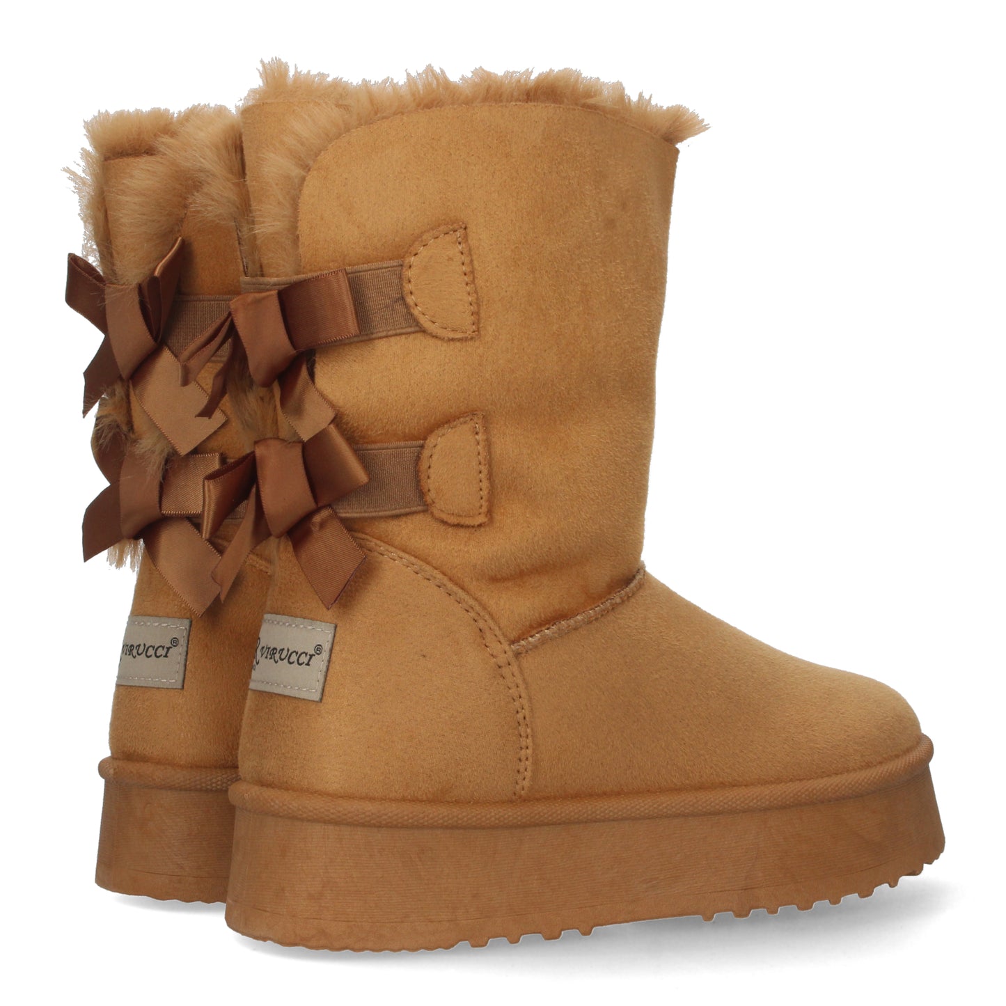 Botínes lisos de plataforma con interior