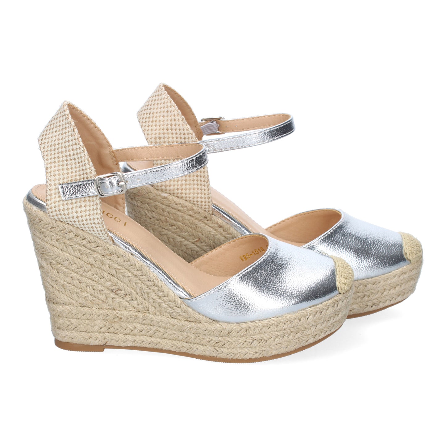 Sandalia de cuña de Yute para Mujer  Comodas y Ele