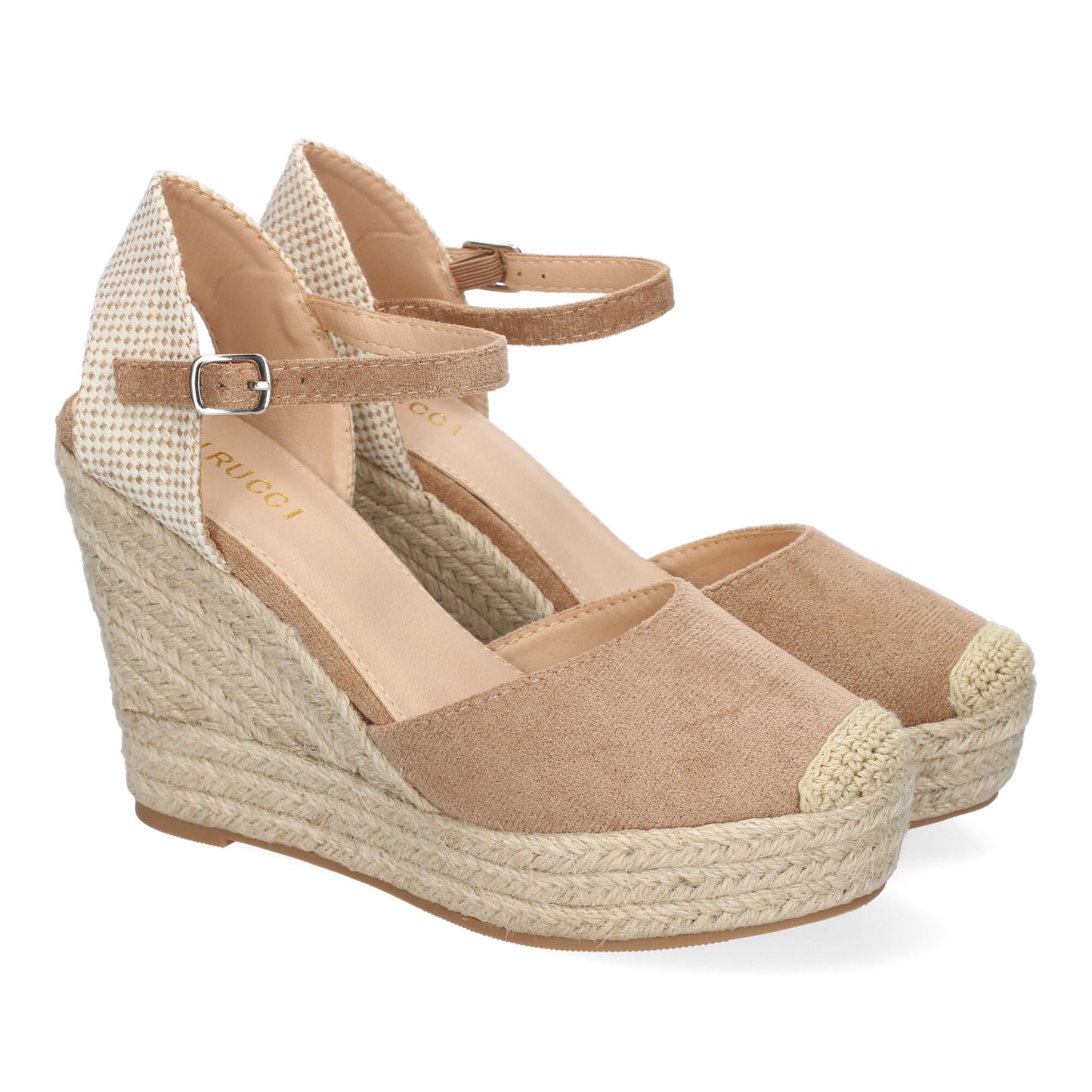 Sandalia de cuña de Yute para Mujer  Comodas y Ele