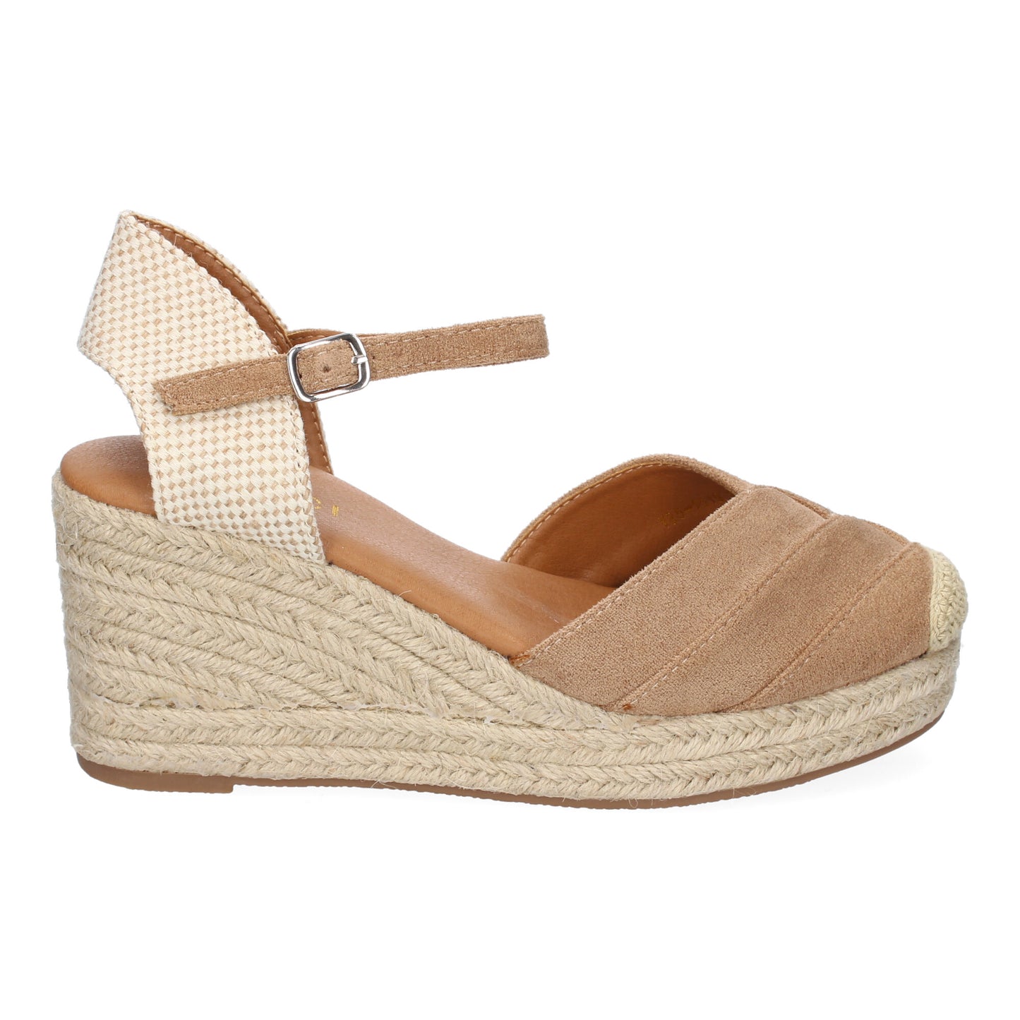 Sandalia de cuña de Yute para Mujer  Comodo y Eleg