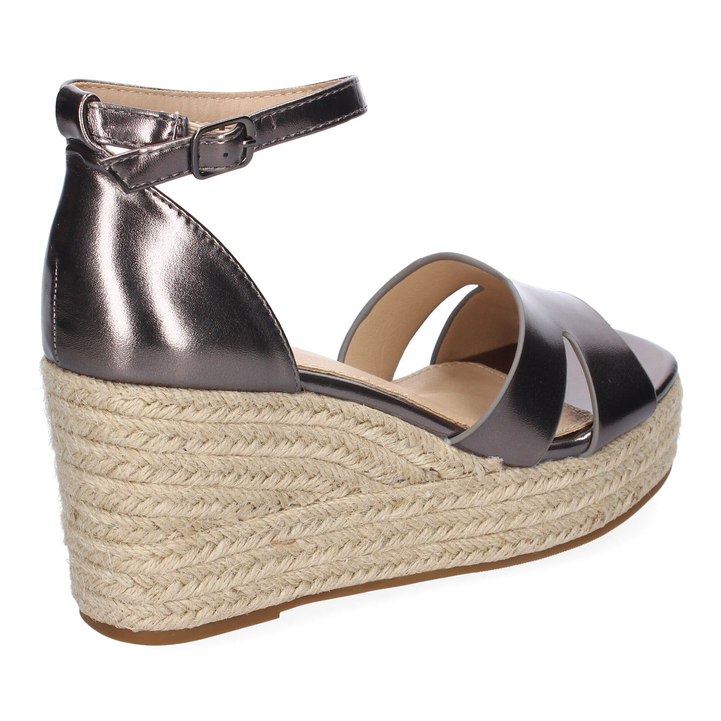 Sandalia de cuña de Yute para Mujer  Comodo y Eleg