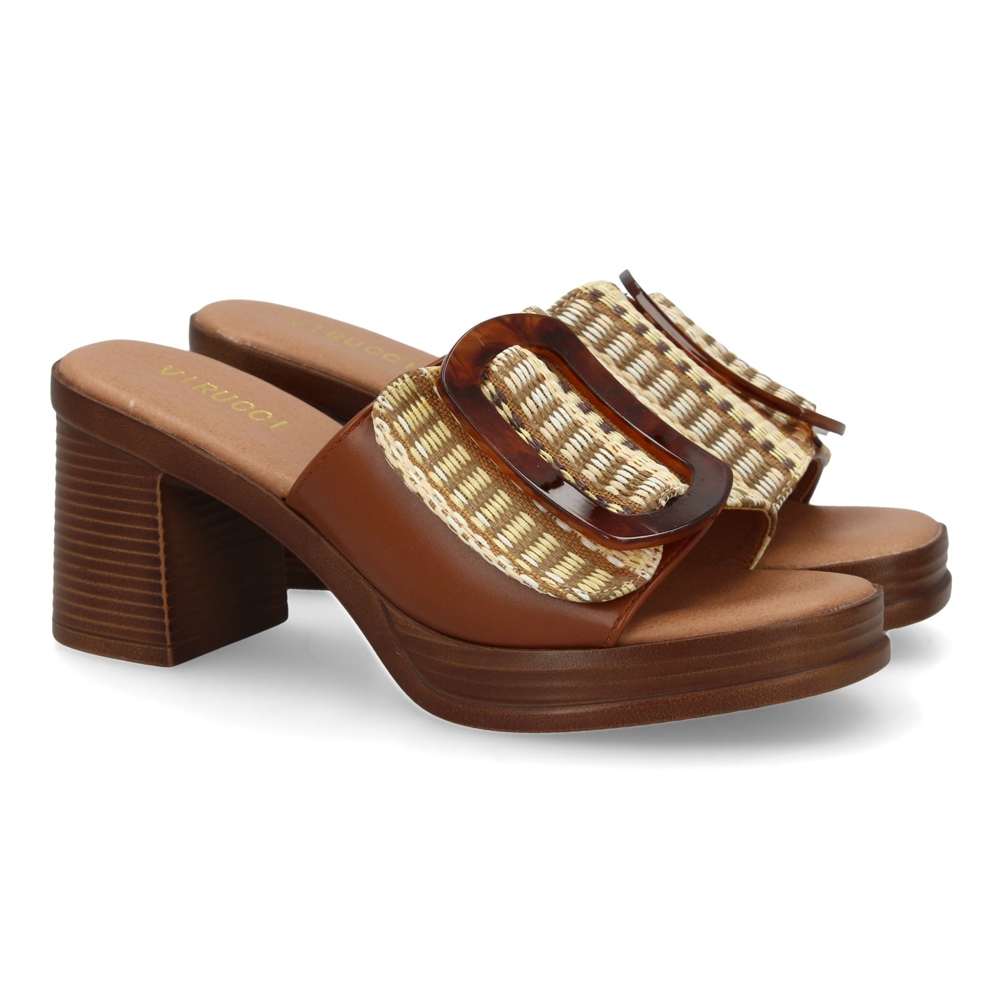 Zueco de tacon comodos y elegantes diseño moderno