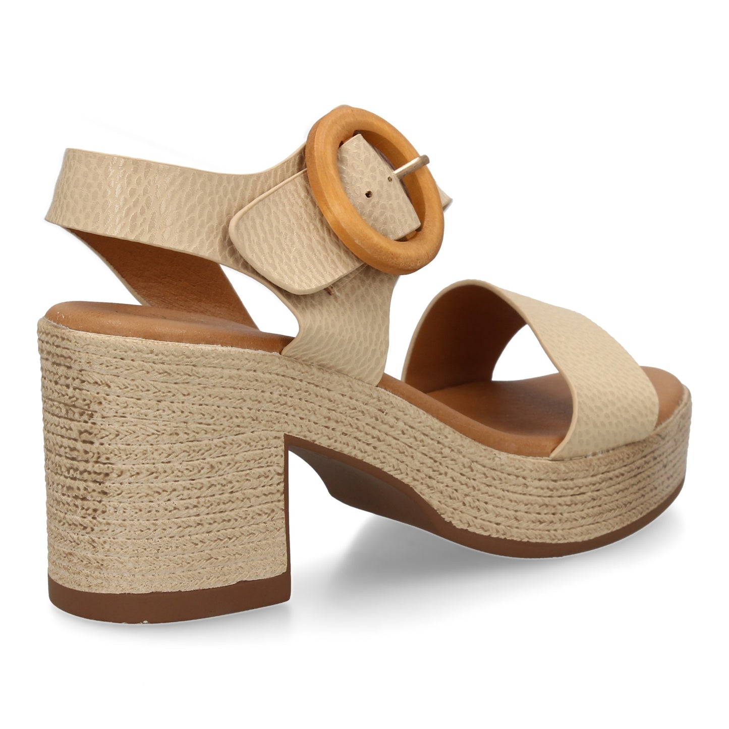 Sandalia de tacon para mujer diseño moderno elegan