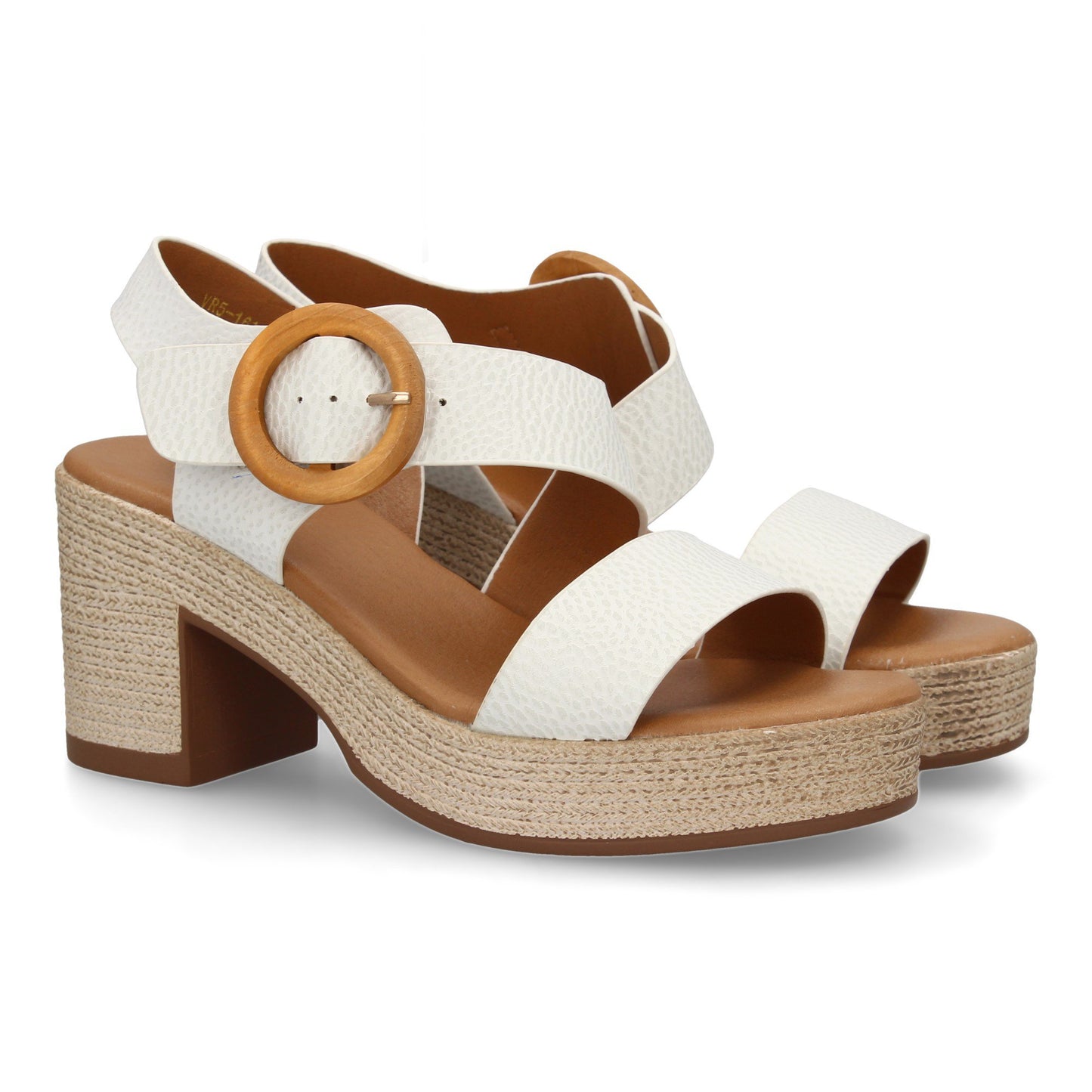 Sandalia de tacon para mujer diseño moderno elegan