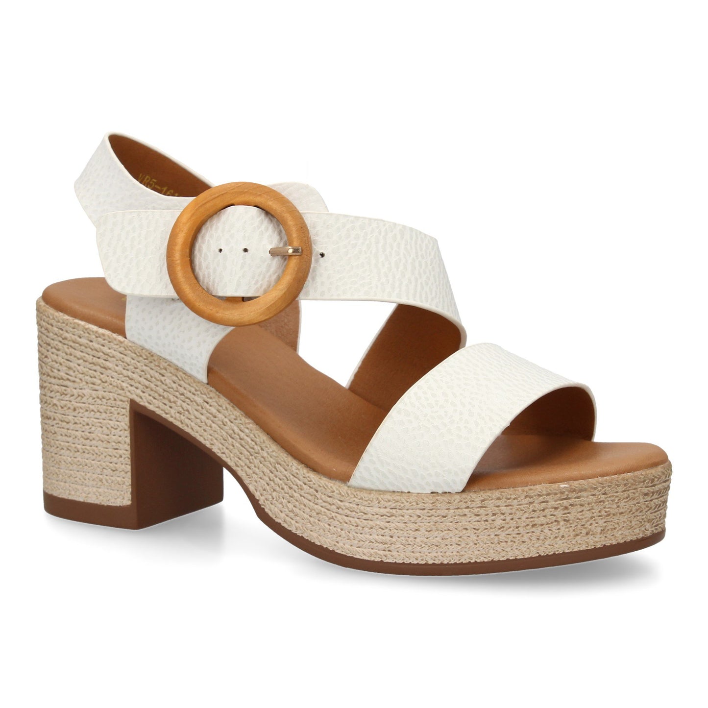 Sandalia de tacon para mujer diseño moderno elegan