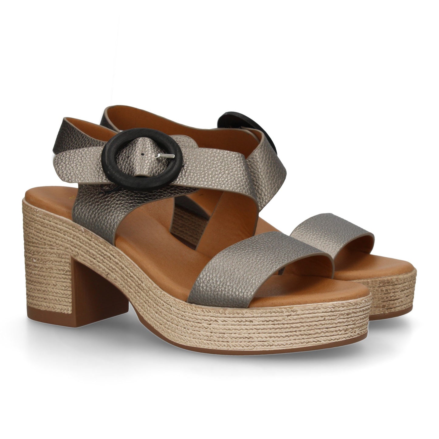 Sandalia de tacon para mujer diseño moderno elegan