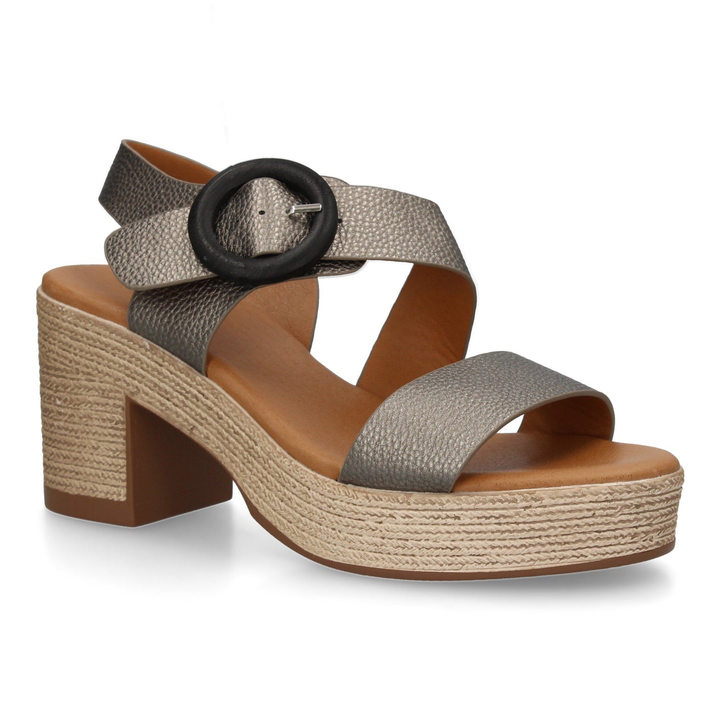 Sandalia de tacon para mujer diseño moderno elegan