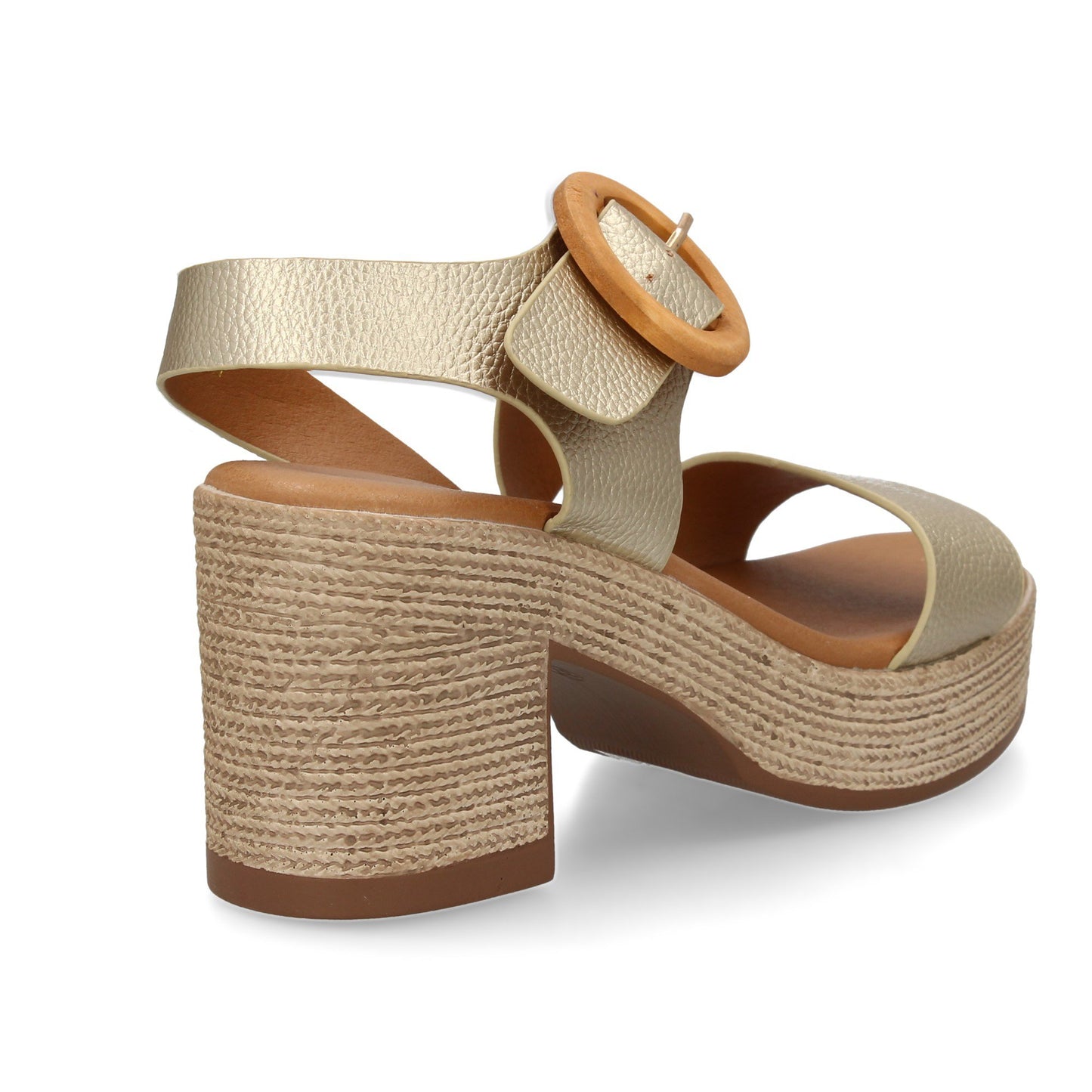 Sandalia de tacon para mujer diseño moderno elegan