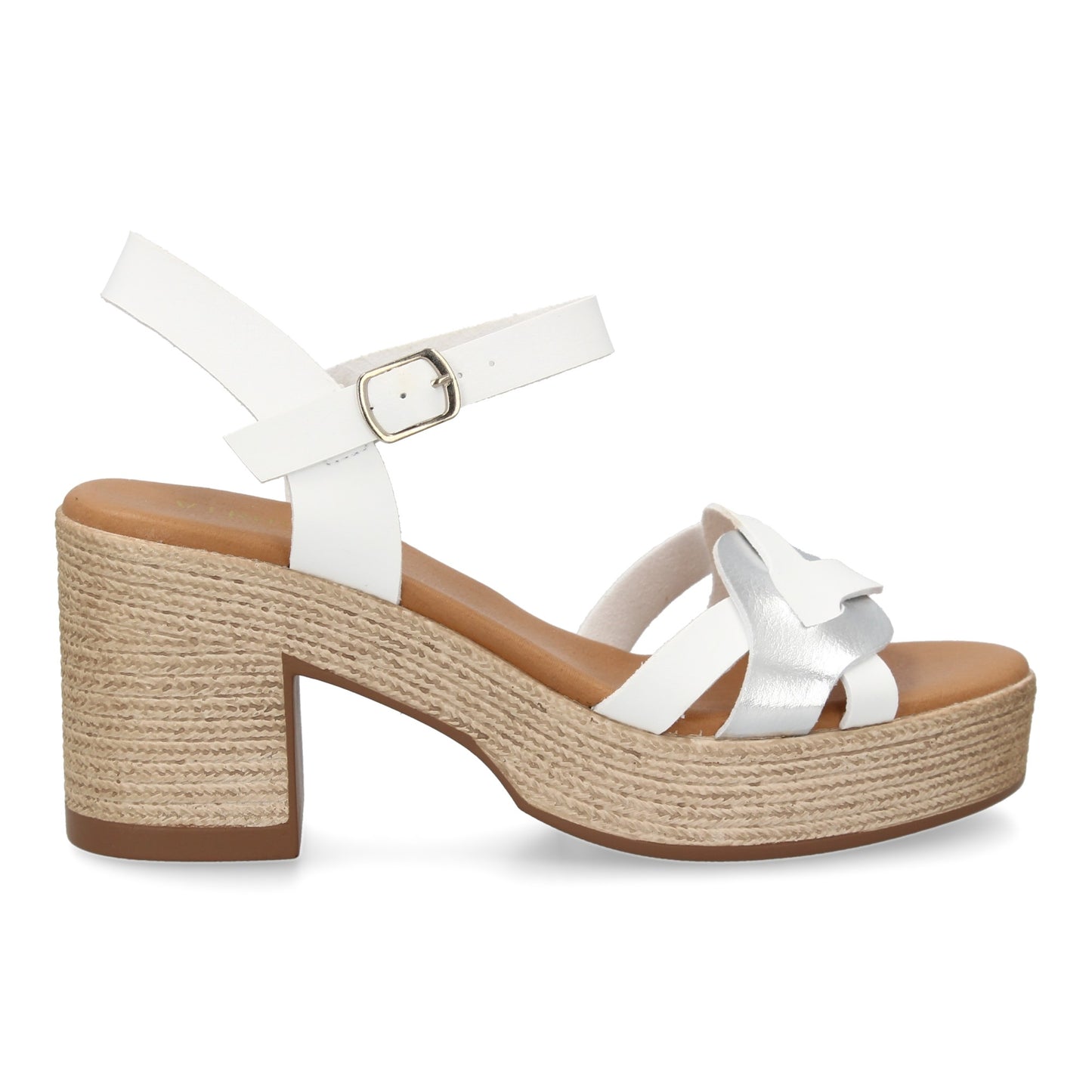 Sandalia de tacon para mujer diseño moderno elegan