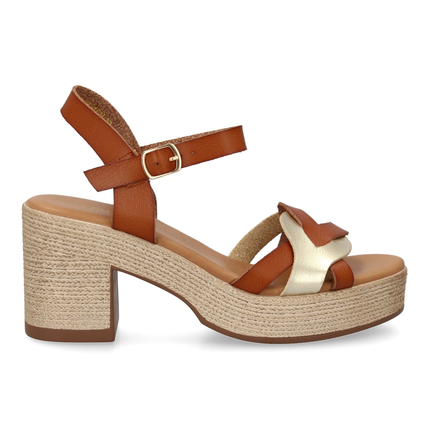 Sandalia de tacon para mujer diseño moderno elegan