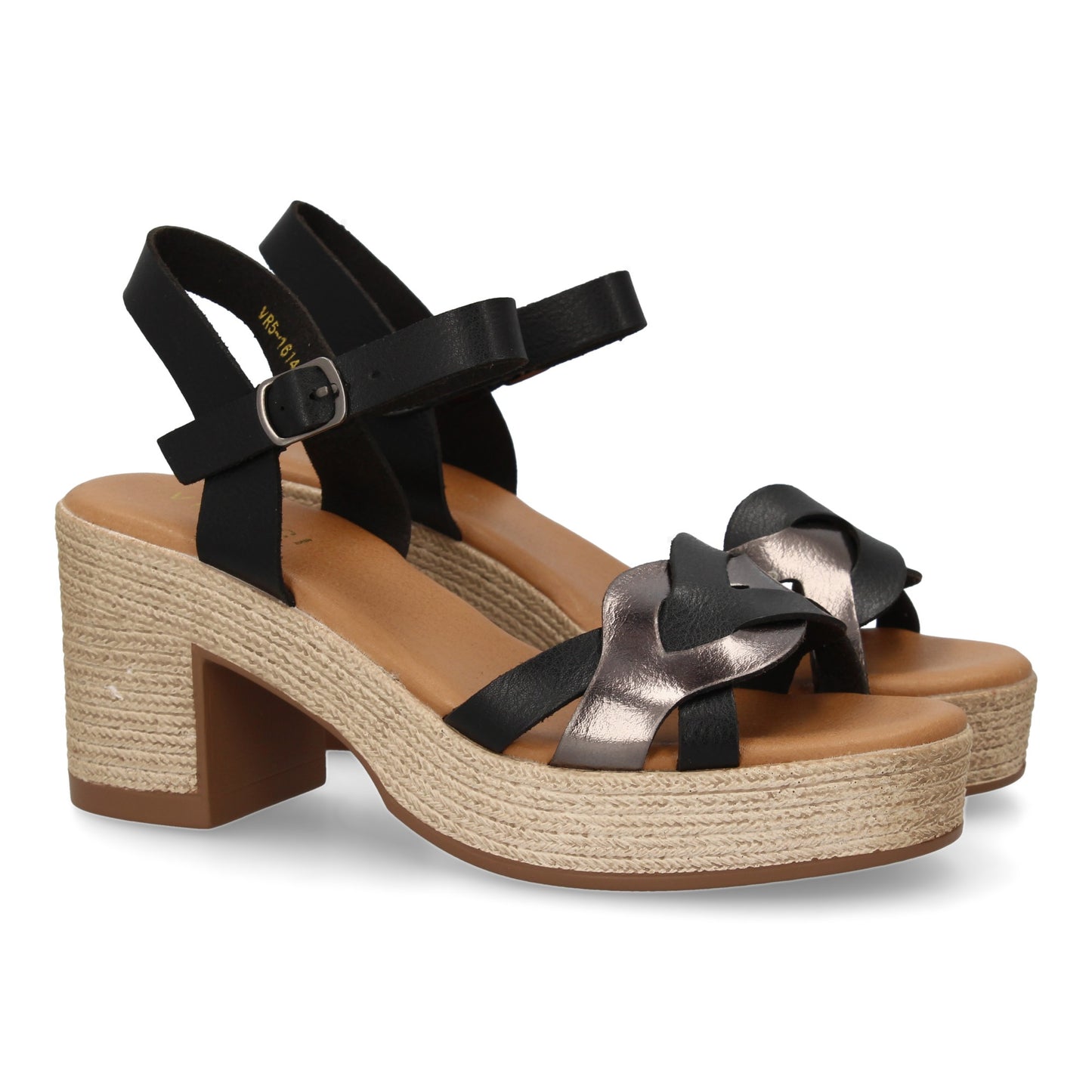 Sandalia de tacon para mujer diseño moderno elegan