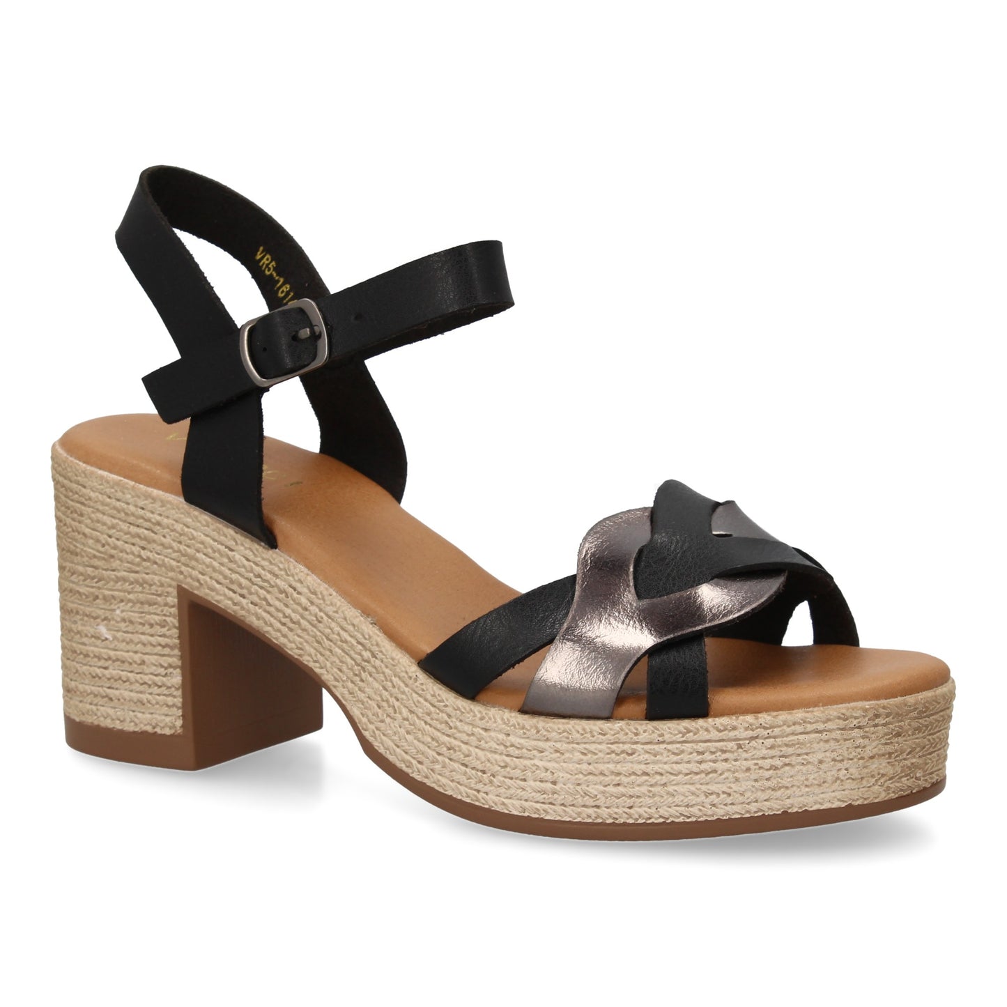 Sandalia de tacon para mujer diseño moderno elegan