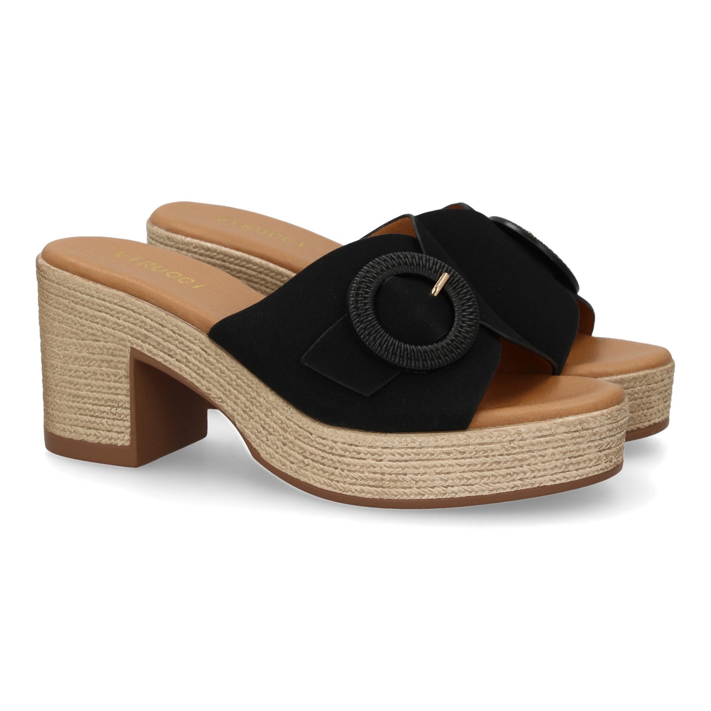 Zueco de tacon comodos y elegantes diseño moderno