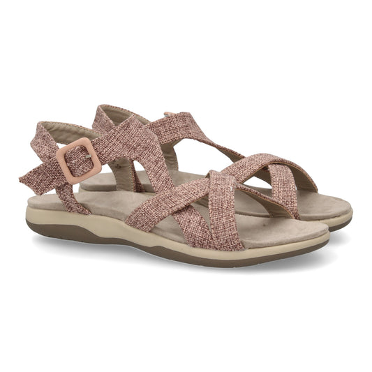 Sandalias planas de mujer diseño moderno  comodas