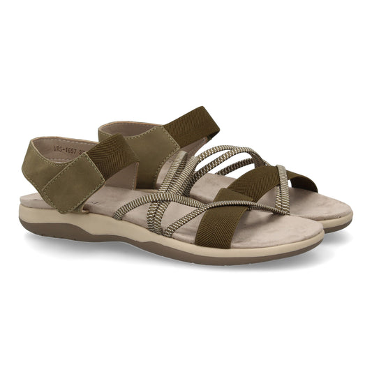 Sandalias planas de mujer diseño moderno  comodas