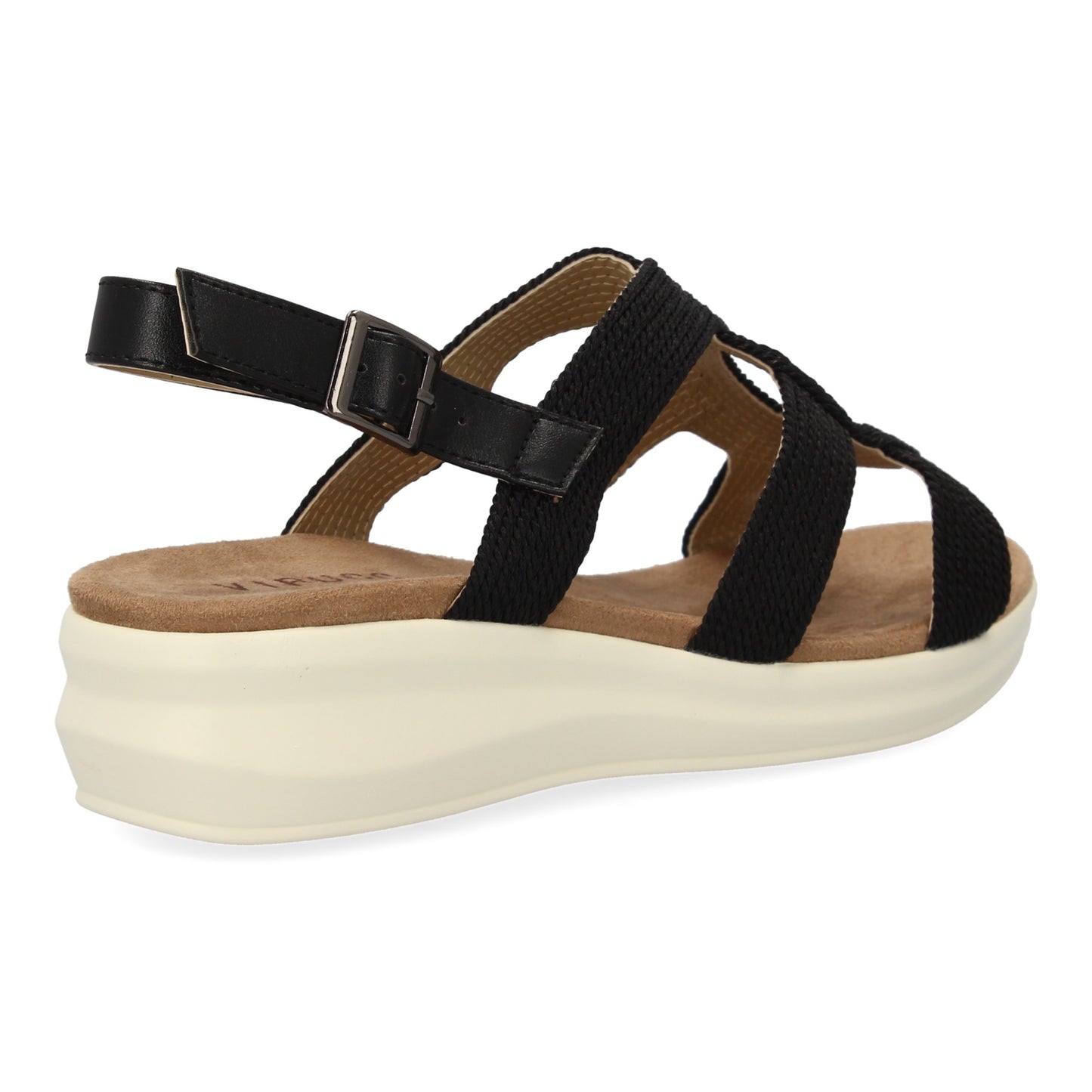 Sandalia plana de mujer comoda y elegante diseño m