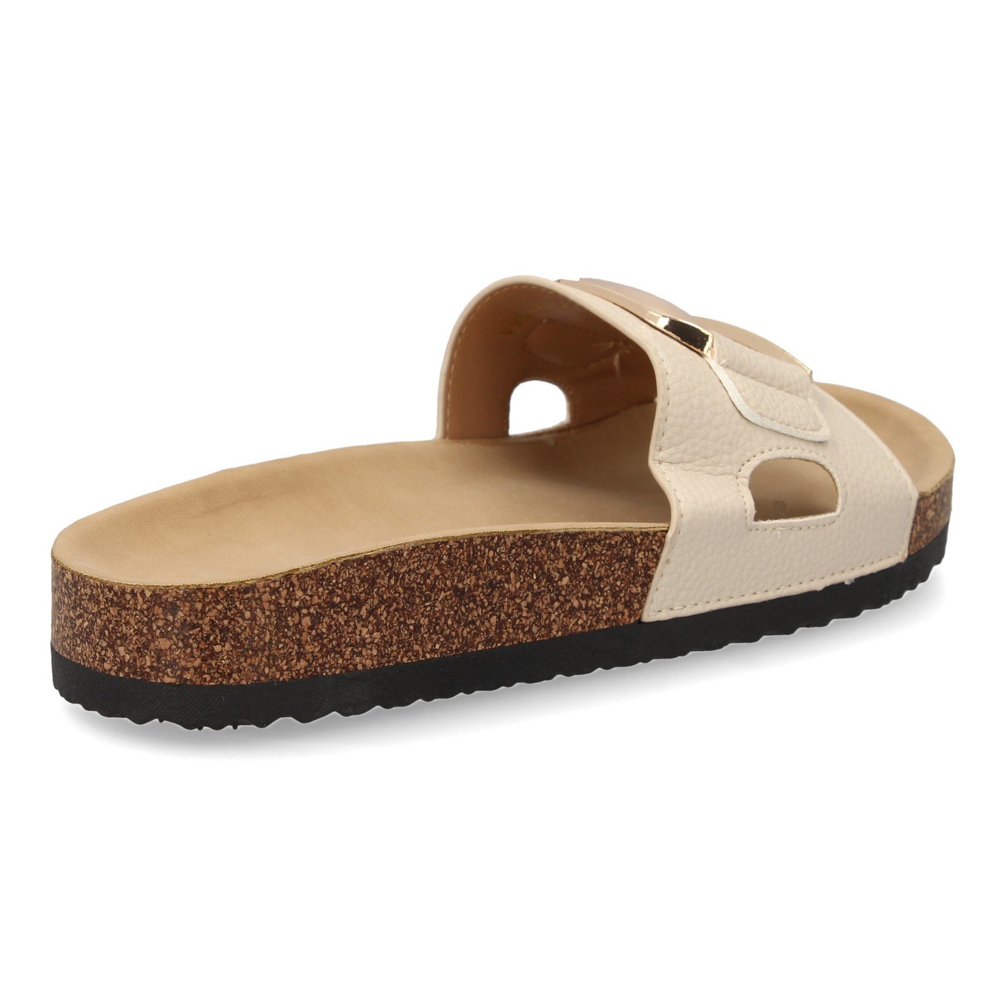 Sandalia plana de mujer  comoda y elegante  diseño