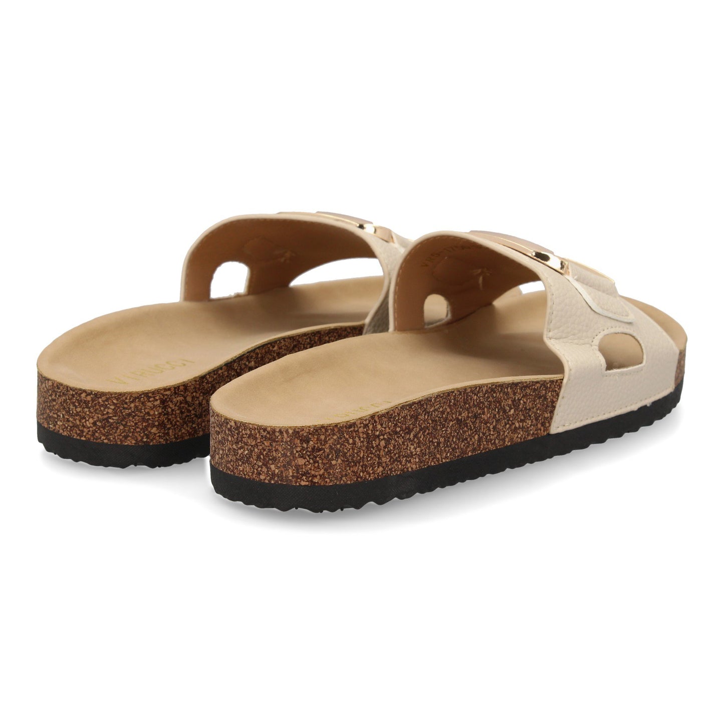 Sandalia plana de mujer  comoda y elegante  diseño