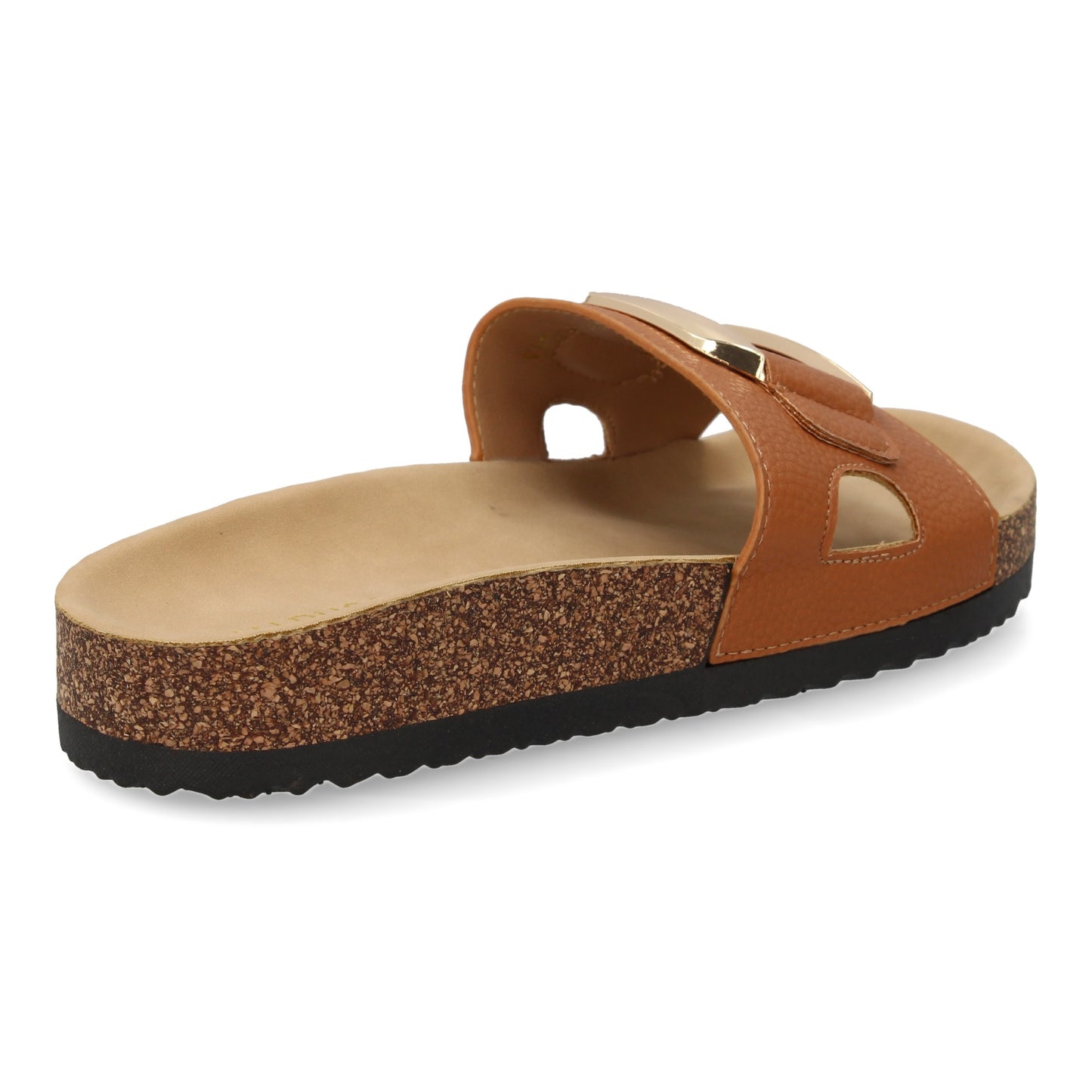 Sandalia plana de mujer  comoda y elegante  diseño