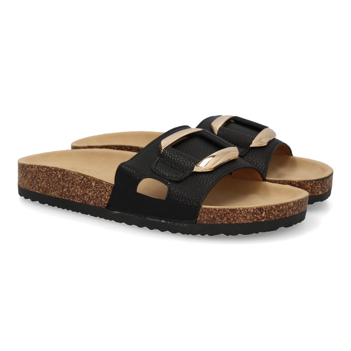 Sandalia plana de mujer  comoda y elegante  diseño