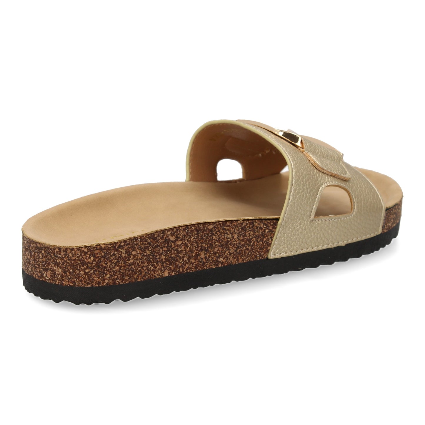 Sandalia plana de mujer  comoda y elegante  diseño