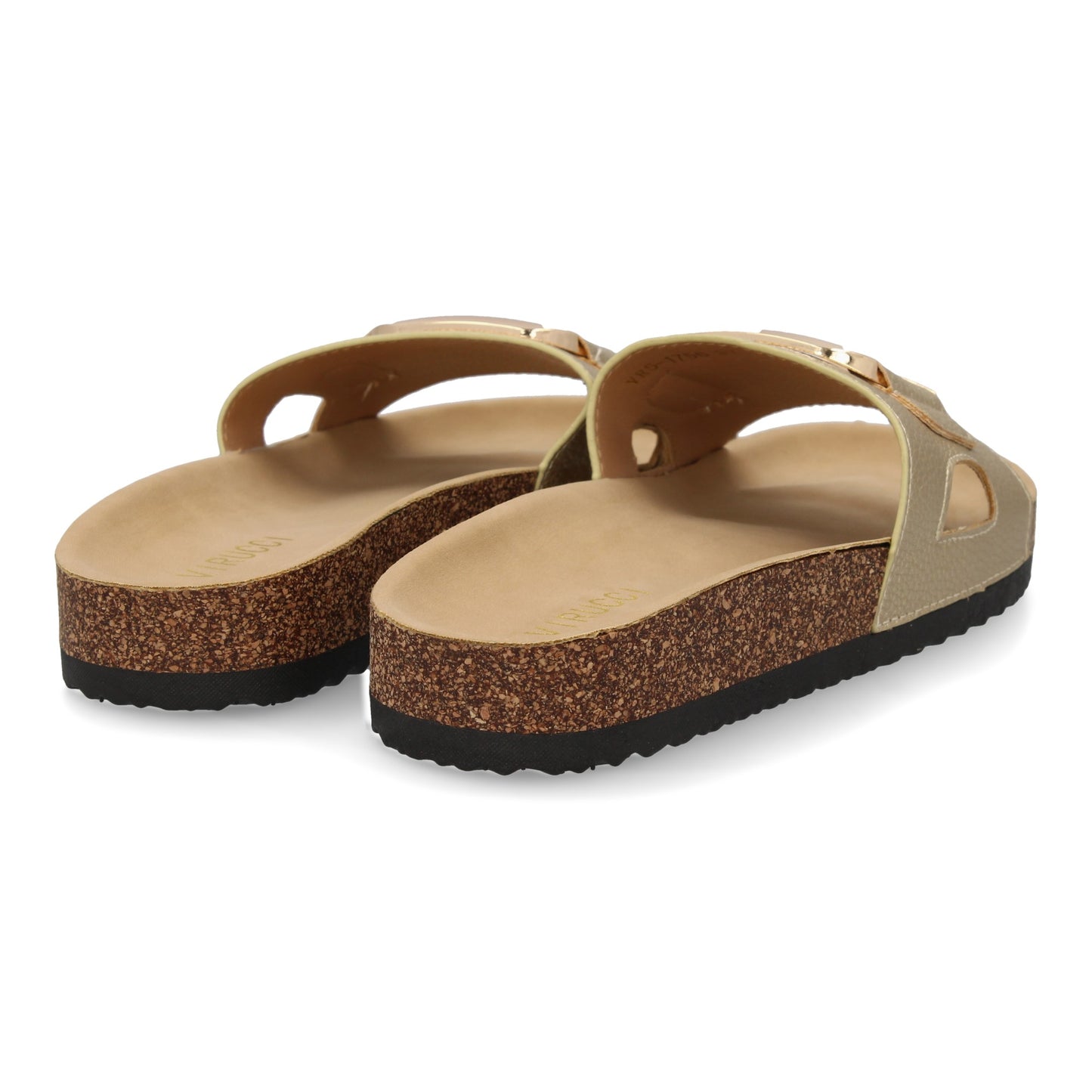 Sandalia plana de mujer  comoda y elegante  diseño