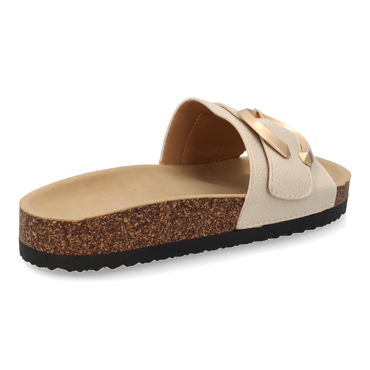 Sandalia plana de mujer  comoda y elegante  diseño