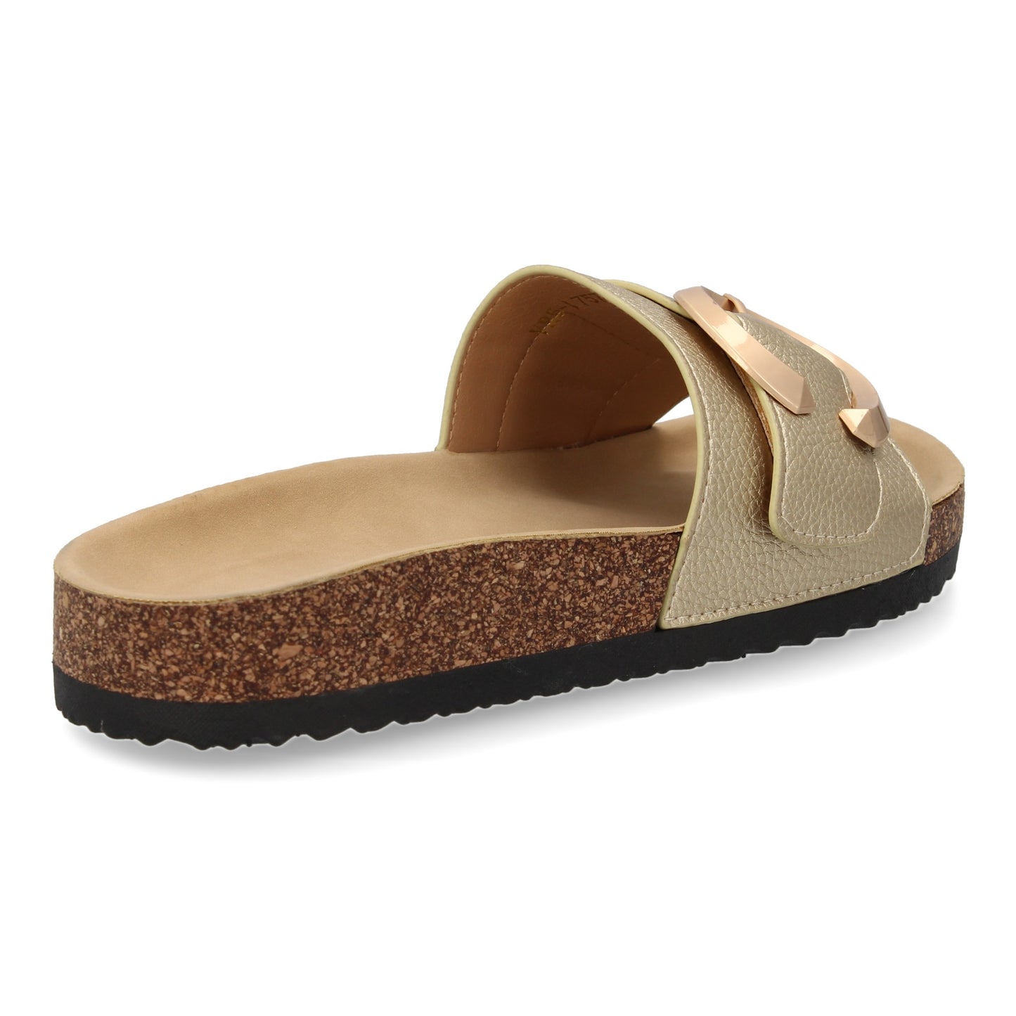 Sandalia plana de mujer  comoda y elegante  diseño