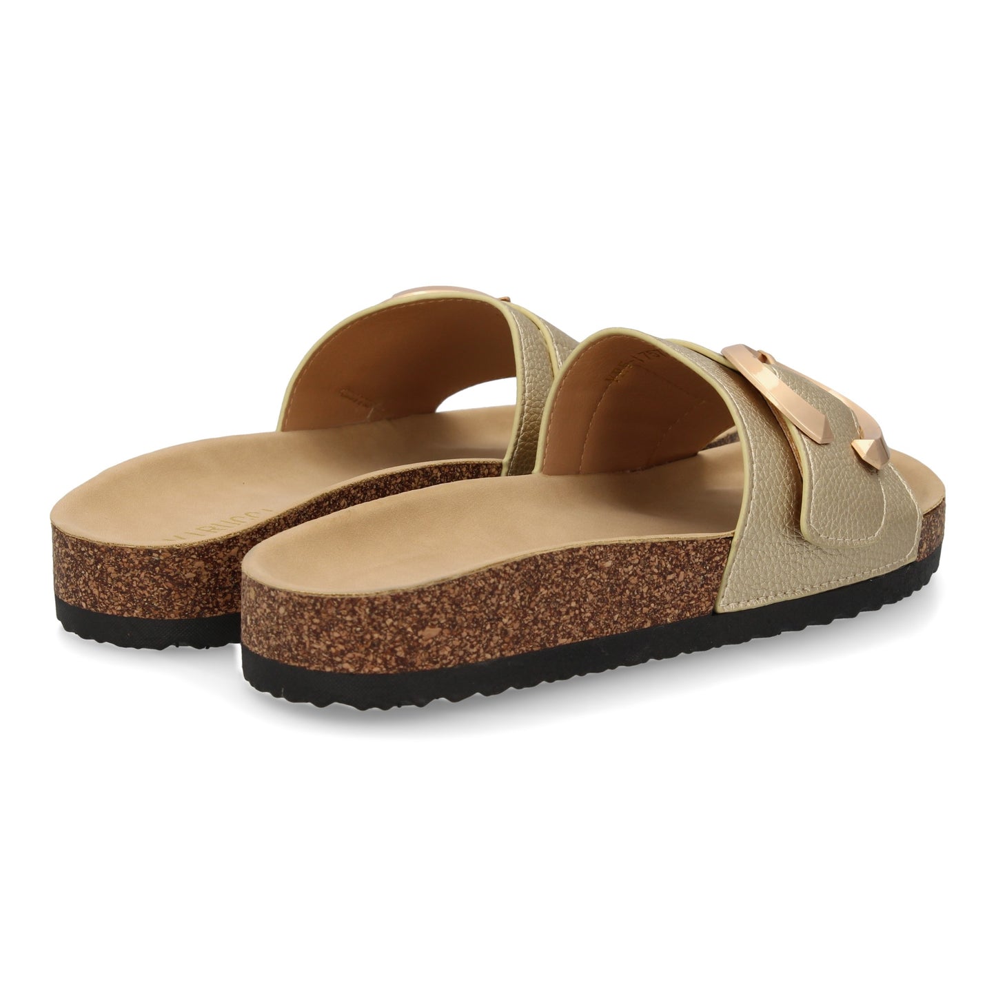 Sandalia plana de mujer  comoda y elegante  diseño