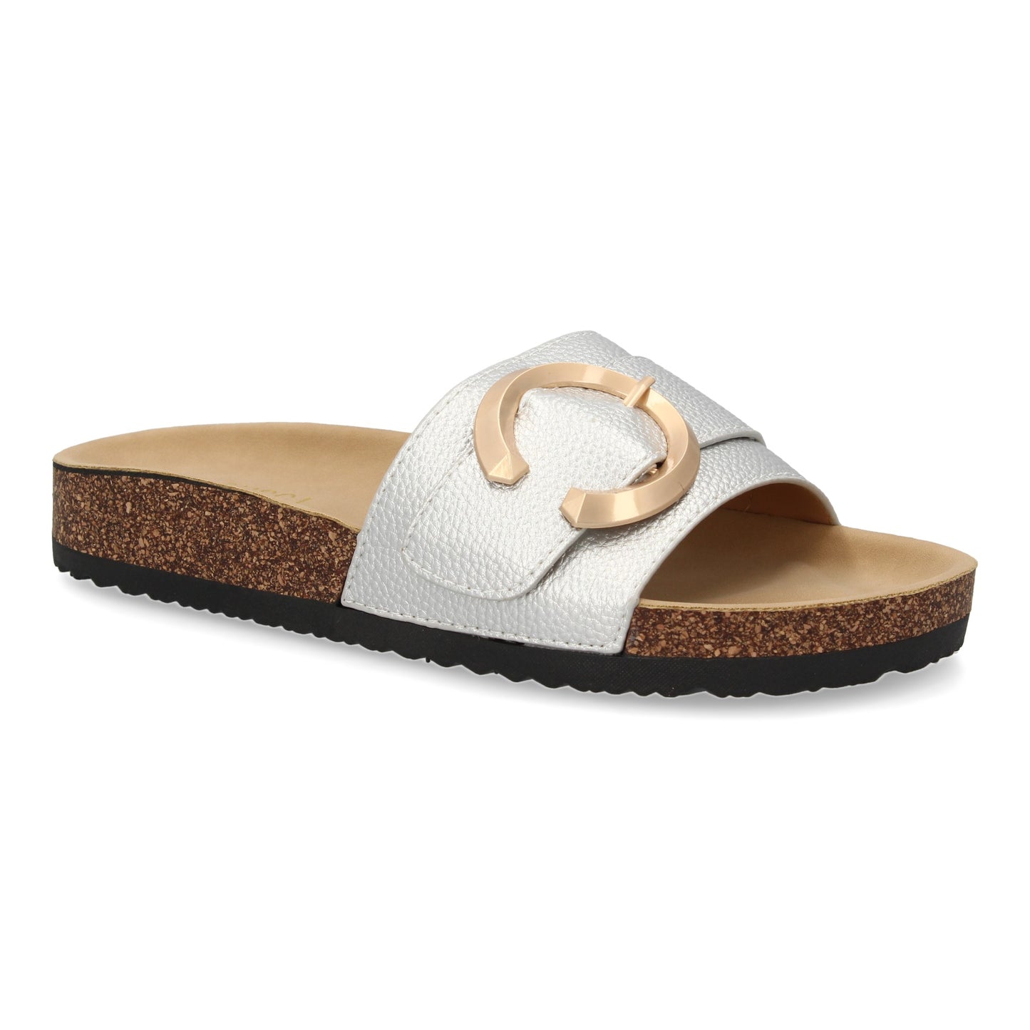 Sandalia plana de mujer  comoda y elegante  diseño