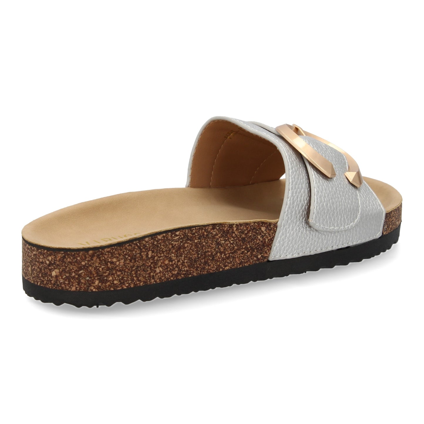 Sandalia plana de mujer  comoda y elegante  diseño