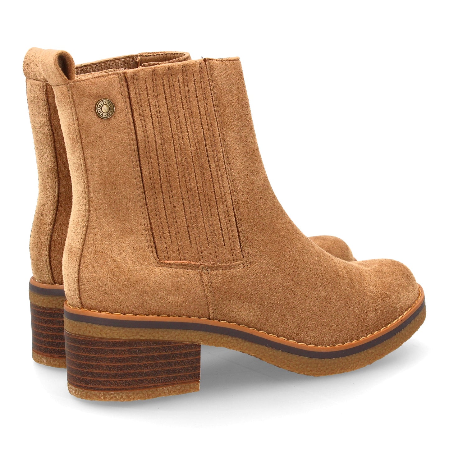 Botín para mujer con diseño tipo chelsea ideal para la temporada otoño Invi