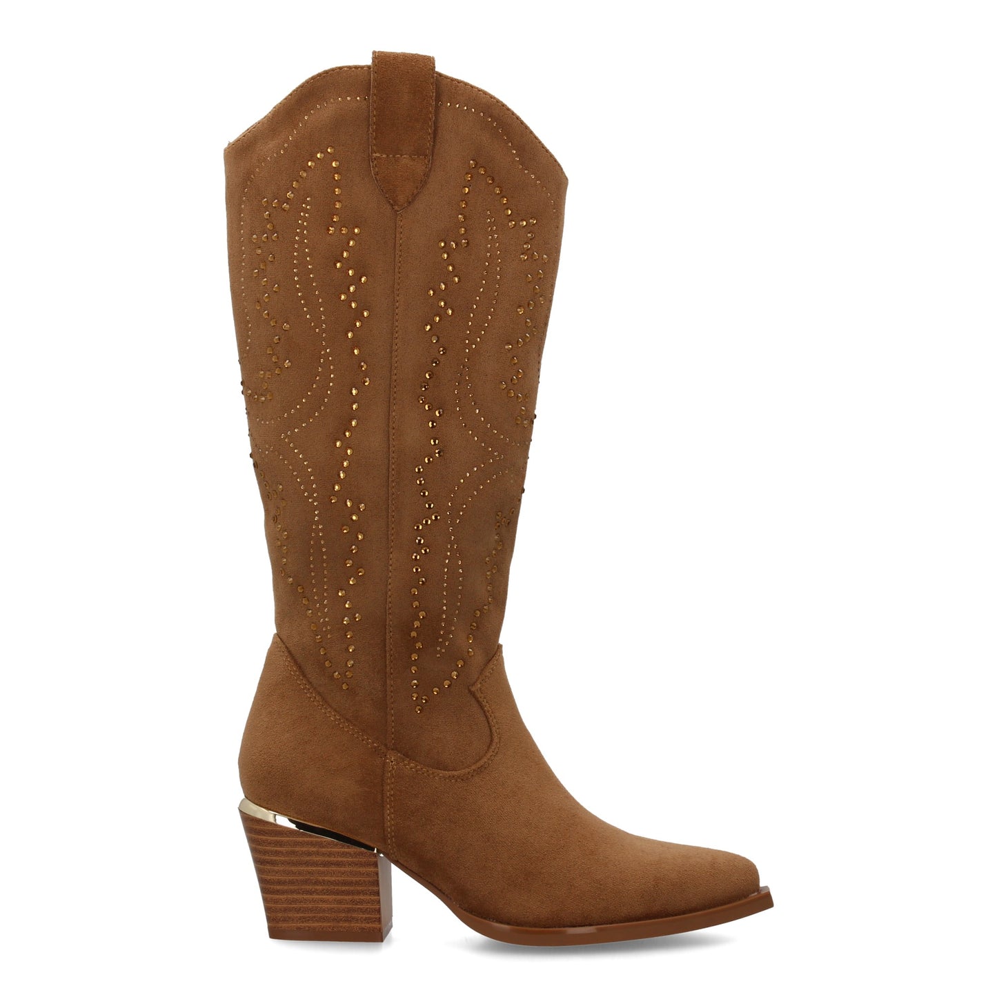 Botas de mujer con diseño elegante y detalles brillantes id