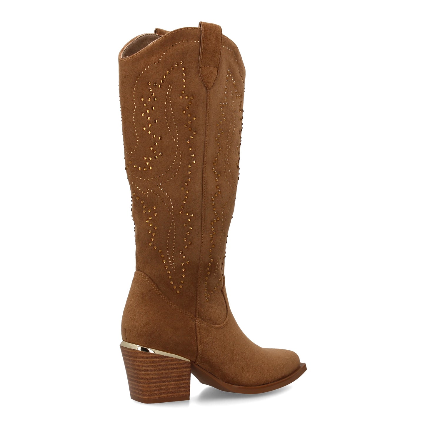Botas de mujer con diseño elegante y detalles brillantes id