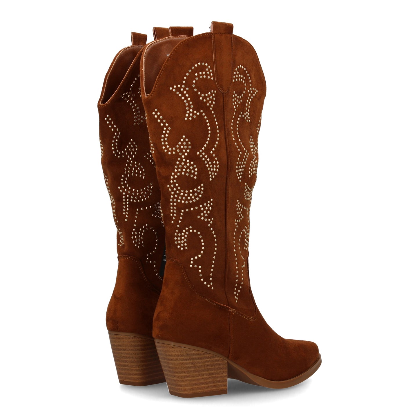 Botas de mujer con diseño elegante y detalles brillantes id